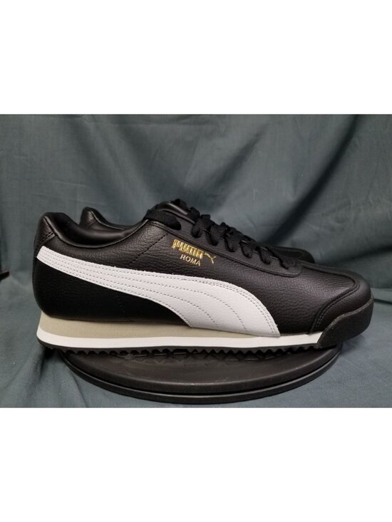Puma Roma 24 Black White Sneakers 396868 02 Men\'s Size 12 NEW NO BOX! main image 5